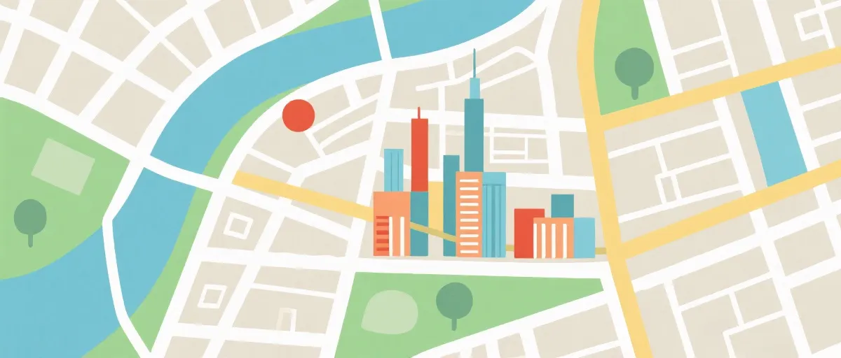 公司地址示意图